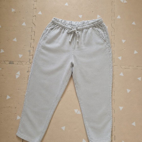 Linen pants gray used, size M 38 10