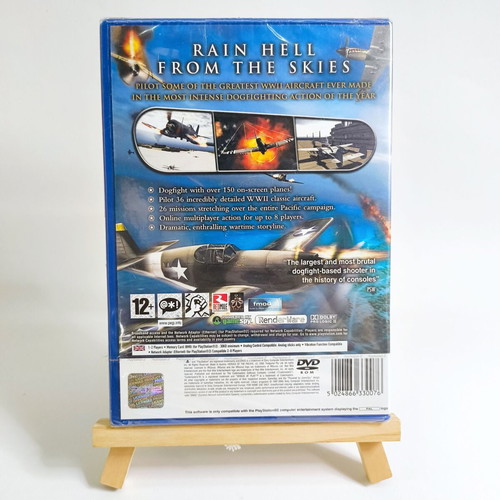 Heroes of the Pacific PlayStation 2 game sealed, new