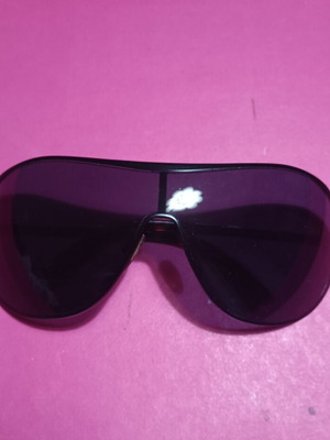 Ralph Lauren sunglasses used, black, with case and accessories