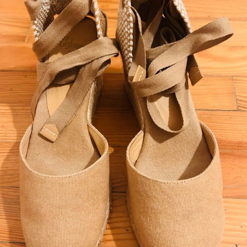 Castaner espadrilles like new, beige, size 37