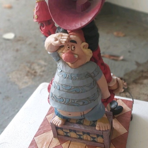 Double-sided figure Captain Hook and Mr Smee new