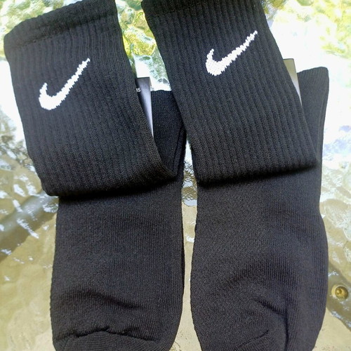 Nike men's socks 2 pairs, black, size 41-45, new