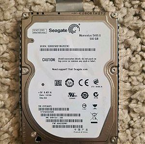 Σκληρός δίσκος εσωτερικός Seagate SATA 2,5΄500GB