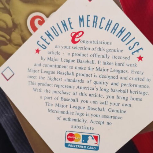 Major League (MLB) jersey new with tags, authentic