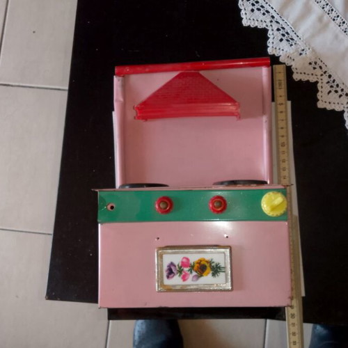 Collectible Tin Toy Kitchen 1960-1970 used, rare