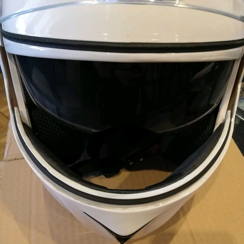 Motorcycle helmet lightly used, size small