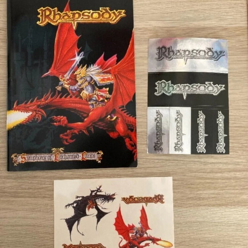 Rhapsody Symphony Of Enchanted Lands Box Set like new, metal