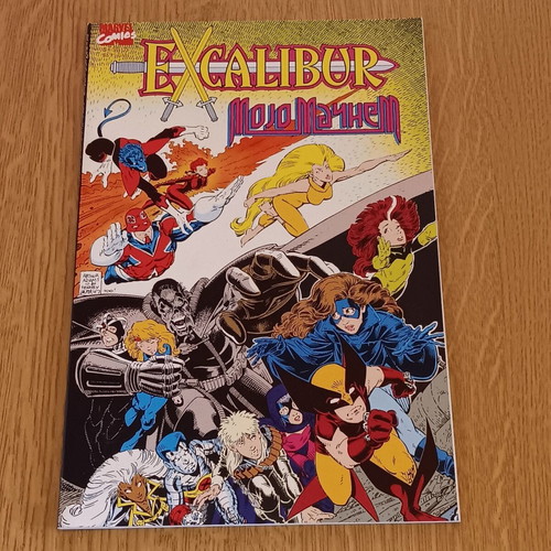 Excalibur Mojo Mayhem comic like new, 1989, Marvel Comics