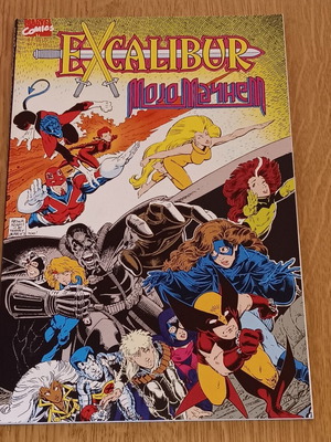 Excalibur Mojo Mayhem comic like new, 1989, Marvel Comics