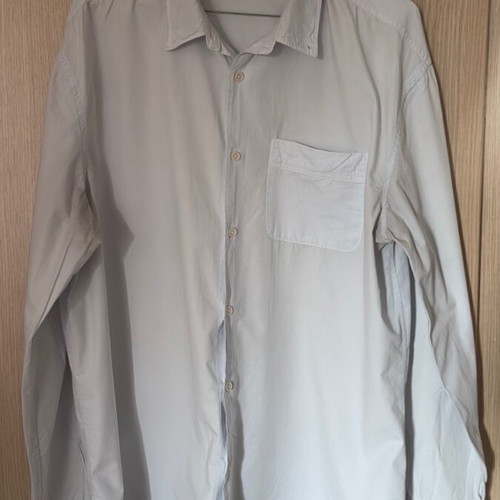 Zara men's shirt used, soft light blue XL