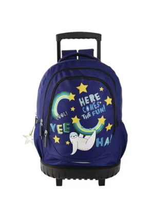 Coolbee Sloth trolley bag new with multiple compartments