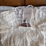 Mallory The Label σετ τοπ με φούστα καινούργιο, άσπρο