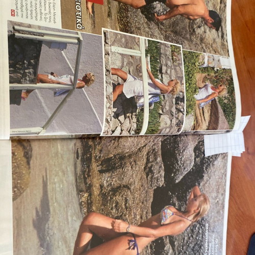 OK! Magazine 2009 Wedding Christidou Marantinis used