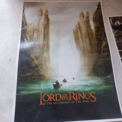 Lord of the Rings 2 promo cards, A4 size