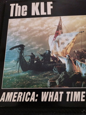The Klf America: What Time Is Love? 12" single like new, electronic