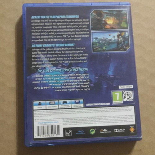 Ratchet Clank PlayStation 4 video game used