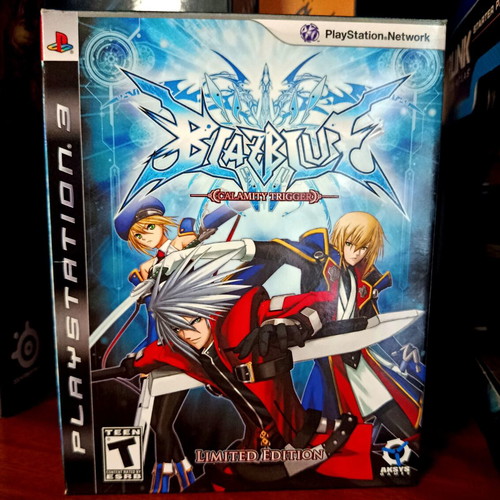 BlazBlue Calamity Trigger Limited Edition PS3 game like new