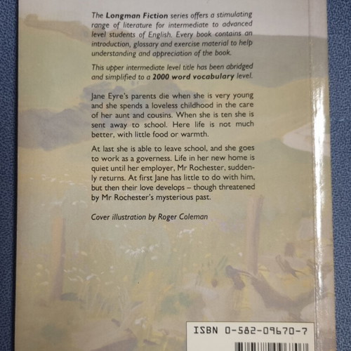 Jane Eyre like new, simplified edition by Charlotte Bronte