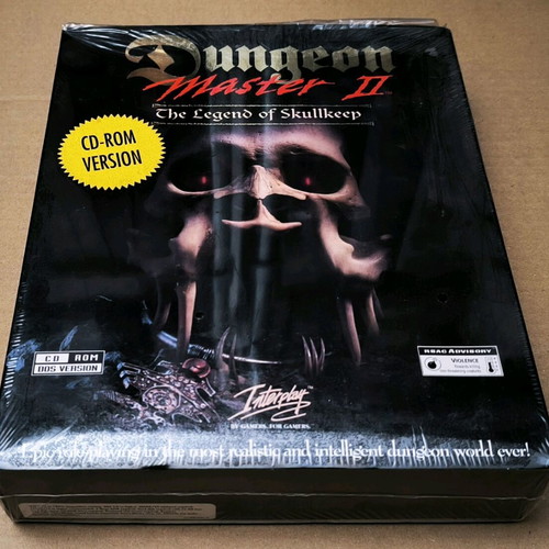 Dungeon Master II The Legend Of Skullkeep PC CD-ROM like new