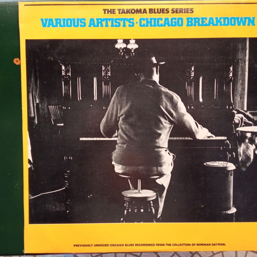 Vinyl LP The Takoma Blues Series Chicago Breakdown like new, R&B / Soul