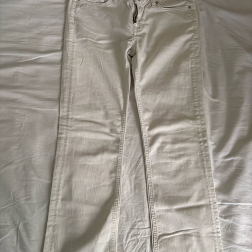 Zara white jeans used, waist 39 cm, hips 50 cm