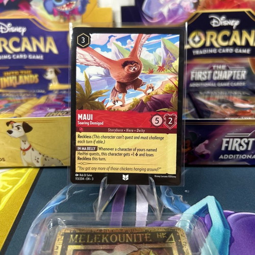 Lorcana Maui Disney card mint nm condition -  1,50 - Vendora.cy