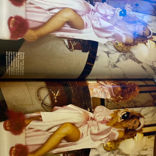 Omikron 2005 magazine featuring Elli Kokkinou used