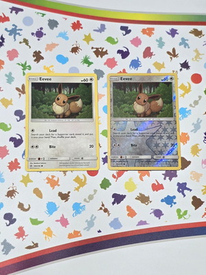 Eevee CEC 166 Pokemon TCG cards like new, Cosmic Eclipse set