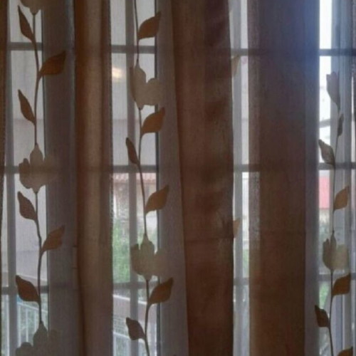 Curtain in honey-gold shade, like new, 1.90×2.50 m