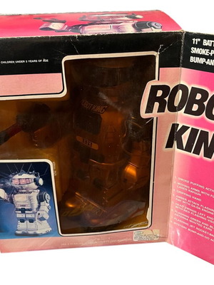 Robot King battery operated vintage new