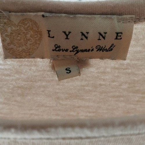 Lynne blouse used, size S, beige with lace