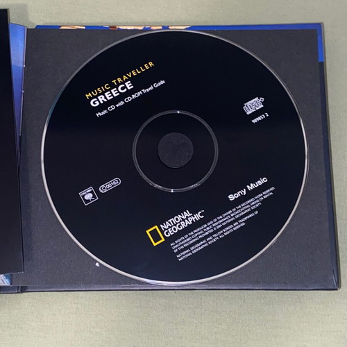 Music Guide Athens 2004 National Geographic CD ROM special edition like new, entechno