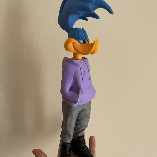 3D Printed Road Runner Streetwear Figure 33 cm new