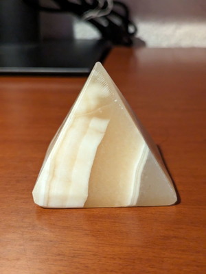 Decorative pyramid from Egypt