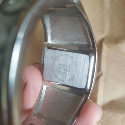Wristwatch women's used without battery