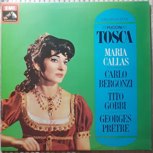 Maria Callas Tosca LP like new, classical
