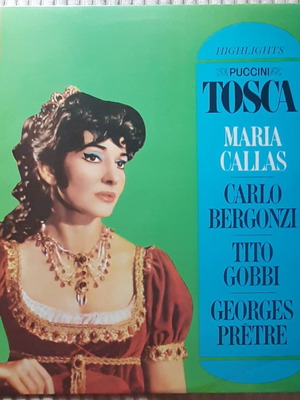 Maria Callas Tosca LP like new, classical