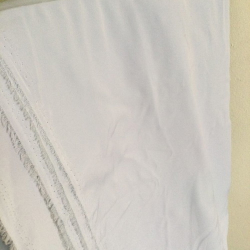 Fabric ciel blue matte 2.80 x 1.10 m like new