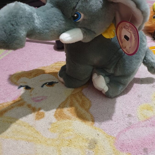 Vintage Animal Alley Plush Elephant like new, collectible, 30 cm