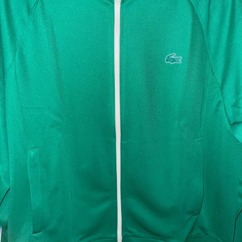 Lacoste jacket new with tags, size large, green