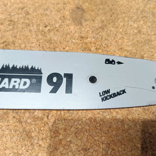 Oregon double guard chainsaw bar used with code 8L 122364
