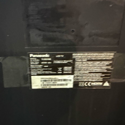 Panasonic TV used for parts 55 inches
