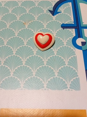 Psilikoko heart pin like new