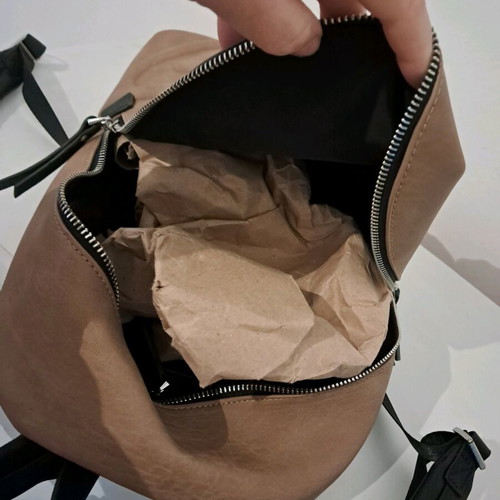 Desigual backpack bag new, black and beige