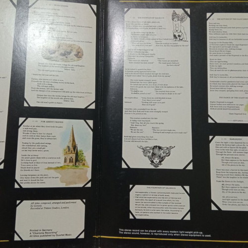 Genesis Foxtrot and Nursery Cryme vinyl records used