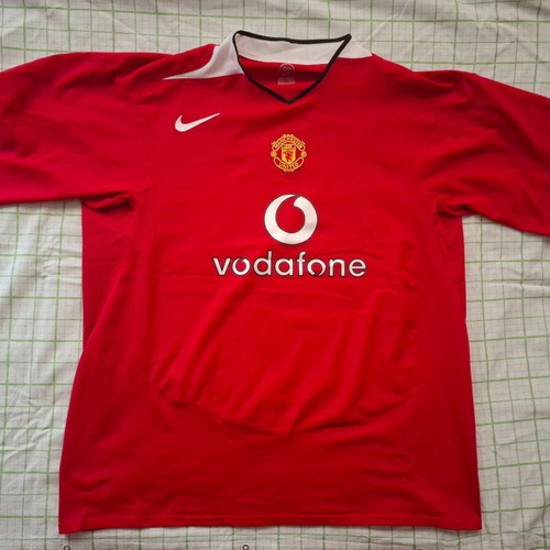 Manchester United Home Football Shirt 2004 Nike Like New, Size XL