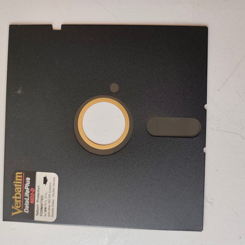 Verbatim Datalife MD2D floppy disks used, 2 pieces, 5.25 inch