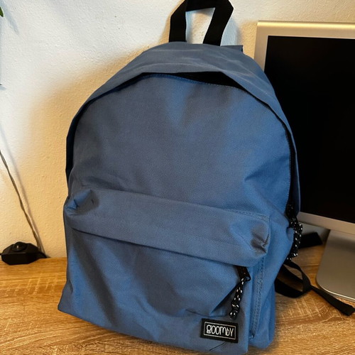 School backpack new, blue, unused
