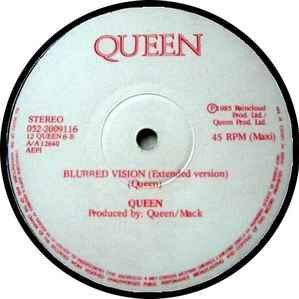 Queen One Vision vinyl record used, metal