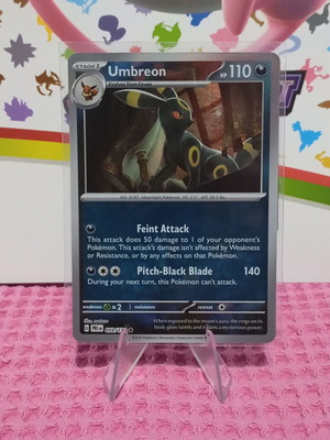 Umbreon Pokémon Card xPRE 059 Prismatic Evolutions like new